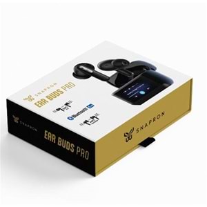 Snapron SNK-9002 Siyah Led Ekran Kablosuz Bluetooth 5.4 Kulak İçi Kulaklık (ENC Mıc-ANC Gameıng)