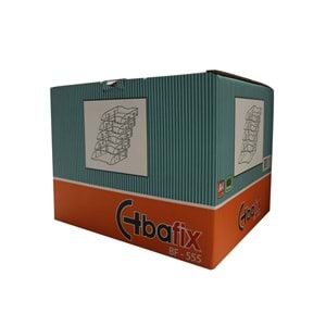 Bafix Evrak Rafı Hareketli Plastik 5 Lİ Şeffaf BFX 555