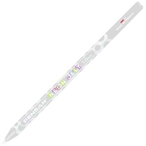 Pensan Jel Kalem Jely 1.0 MM Neon Beyaz 2801 (1 Adet)