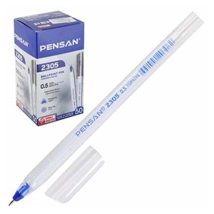 Pensan Tükenmez Kalem Üçgen Mavi 0,5 MM 2305 (1 Adet)
