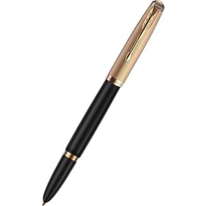 Parker Dolma Kalem Deluxe Siyah Gt 18k F Uç 51