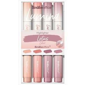 Scrikss Lumina Fosforlu Kalem Lotus 4 Lü Set T0sbhlmnlotusa