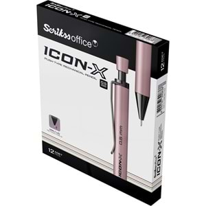 Scrikss Versatil Kalem Icon-x Metal 0.5 MM Lila 12 Li