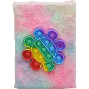 Unick Color Pop-it Peluş Defter A5