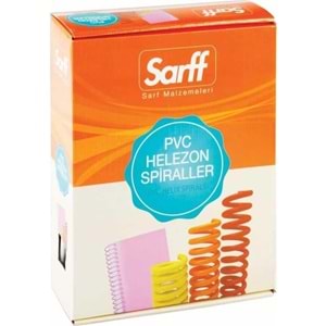 Sarff Plastik Helezon 25 mm Şeffaf 4:1 (1 Adet)
