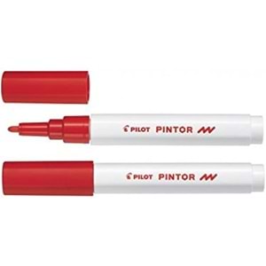Pilot Pintor (F) Kırmızı SW-PT-F-R (1 Adet)