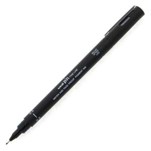 Uni-Ball Çizim Kalemi Akrilik Uçlu Fine Line Pin 0.05 MM Siyah PIN 0.005-200 (1 Adet)