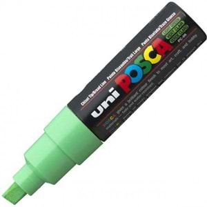 Uni-Ball Posca 8.0 Su Bazlı Poster Markörü A.Yeşil PC-8K (1 Adet)