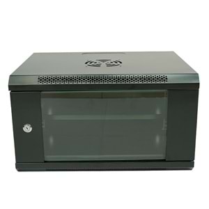 Racksan ML-6407S 7U Duvar Tipi Kabinet (350-530-400) Raf+Fan+Priz