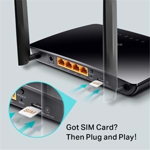 TP-Link Archer MR402 AC1200 4G LTE Dual-Band Wı-Fı Router