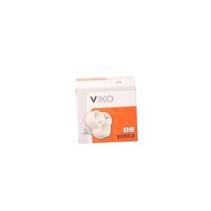 Viko 3lü Yonca Topraklı Priz