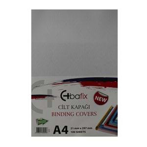 Bafix Cilt Kapağı Plastik Opak A4 160 MIC Şeffaf (1 Adet)