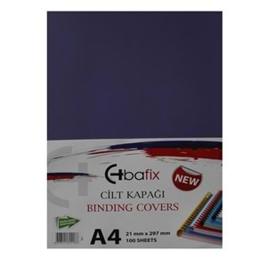 Bafix Cilt Kapağı Plastik Opak A4 160 MIC Mor (1 Adet)