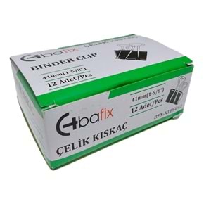 Bafix Kıskaç (Klips) Çelik 41 mm Bfx-Klps041 (1 Adet)
