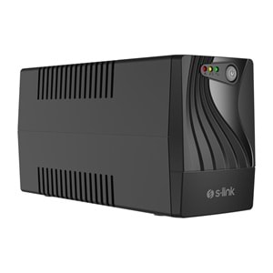 S-link MIGHT U80 800VA UPS 12V9Ah-1 480W Siyah Line-Interactive Kesintisiz UPS Güç Kaynağı