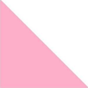 Panda Eva Pano Üçgen 44x25 Pembe