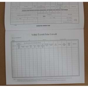 Altınyıldız Özlük Dosyası İşveren İşçi Sözleşmesi (1 Adet)