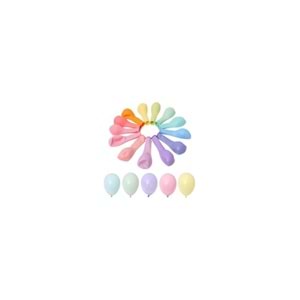 Balonevi Balon 12” Karışık Makaron 100 Lü