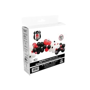 Beşiktaş Asorti Balon Dekorasyon Seti 70 Li