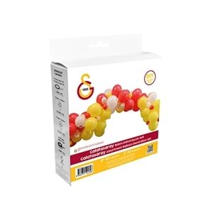 Balonevi Galatasaray Asorti Balon Dekorasyon Seti 70 Li