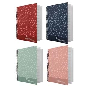Dilman Defter Fun Serisi 16x22 100 Yp Kareli 6411
