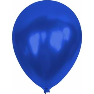Nedi Balon Metalik Lacivert 100 Lü