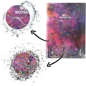 Vuki Sulu Çantalı Defter Orta Boy Galaxy 1/S VK-0086H