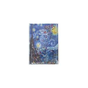 Vuki Sulu Çantalı Defter Orta Boy Galaxy 1/S VK-0086H