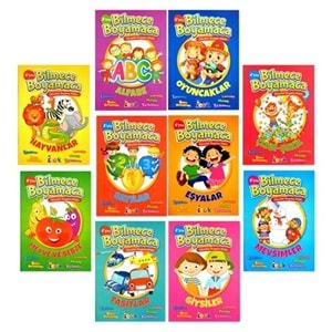 Ema Bilmece Boyamaca 10 Çeşit/Bıcırık