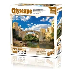 Ks Games Puzzle 500 Old Mostar Bridge Bosna-Hersek 20061