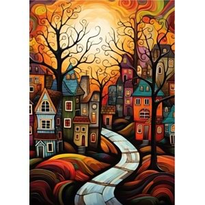 Ks Games Puzzle 500 Parça Houses 20076
