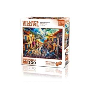 Ks Games Puzzle 300 Mediterranean Street 19260