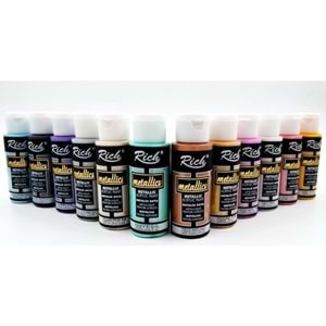 Rich Mastermix Metalik 60 CC 12 Li Set 14296