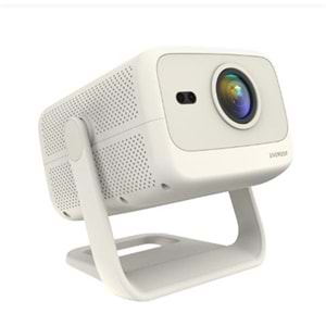 Everest PJ05 Adonis Krem- Beyaz Odaklama 1920-1080p 12.000 Android 9.0 4K Full HD Projeksiyon Cihaz