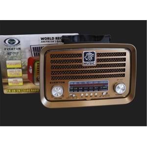 Everton RT-717 Bluetooth-USB-SD-AUX-TF Nostaljik Radyo