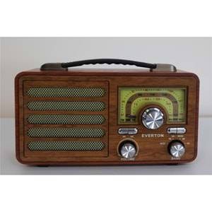 Everton Rt-755 Bluetooth Fm-Usb-Tf-Aux Şarjlı Nostaljik Radyo