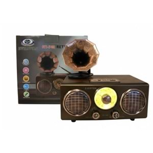 Everton Rt-748 Bluetooth Fm-Usb-Tf-Aux Şarjlı Nostaljik Radyo