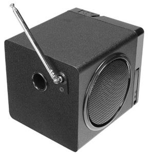 Mikado BT-236 3W+3W Siyah SD+MMC+( FM RADYO) Destekli Bluetooth Müzik Kutusu Aux Grişli Şarjlı