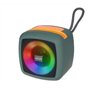 Mikado MD-29BT Anka 1200mAh 5W Haki USB-BT-TF-TWS-AUX Taşınabilir Speaker