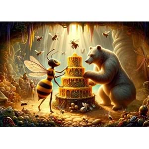 Art Puzzle 100 Parça Bal Pastası 35415
