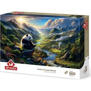 Art Puzzle 500 Parça Pandanın Huzur Durağı 40502