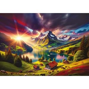 Art Puzzle 500 Parça Alplerin Kıyısında 40505