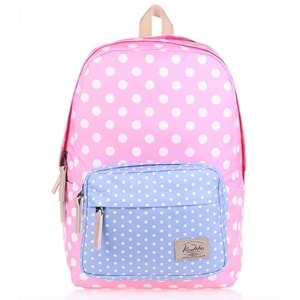 Kaukko Sırt Çantası Colorful 2 Colors Dots K1486