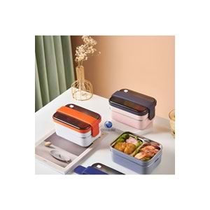 Vagonlife Beslenme Kutusu Lunch Box Paslanmaz Çelik 1200 ML BL20183