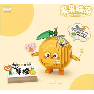 Loz Block Oyuncak Portakal Model 350 Parça LZ-8819