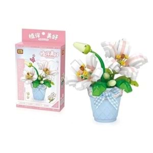 Loz Saksılı Zambak 240 Parça Block Oyuncak