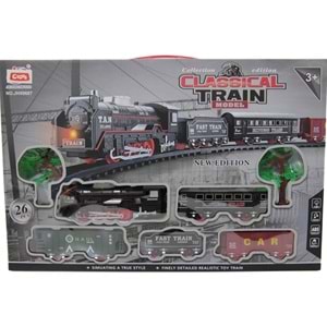 Ctoy Oyuncak Işıklı Sesli Tren Seti 26 Parça CTOY-JHX6687