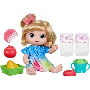 Baby Alive Bebeğimle Eğlenceli Yudumlar (Sarışın)