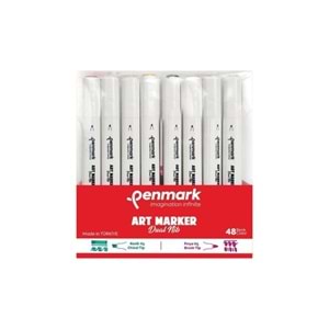 Penmark Markers Art Brush Kalem 48 Li Set