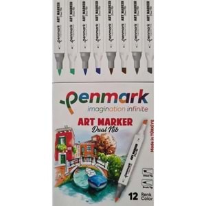 Penmark Markers Art Brush Kalem 12 Li Set